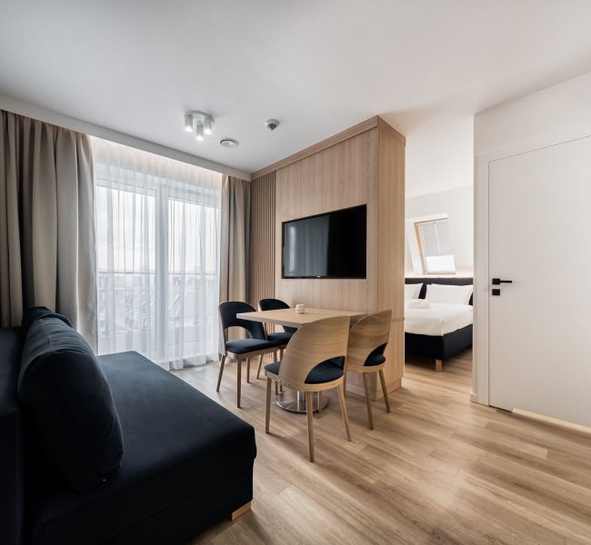 Apartament Suite z balkonem