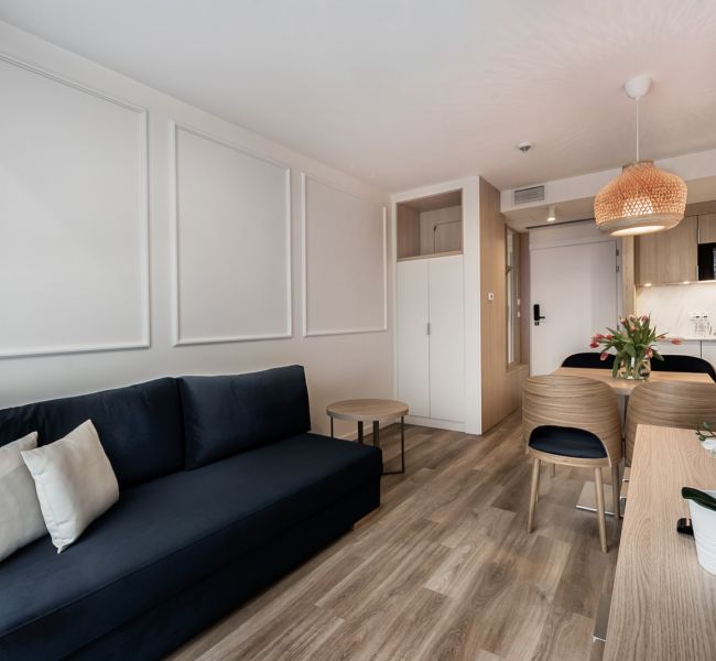 Apartament Deluxe z balkonem