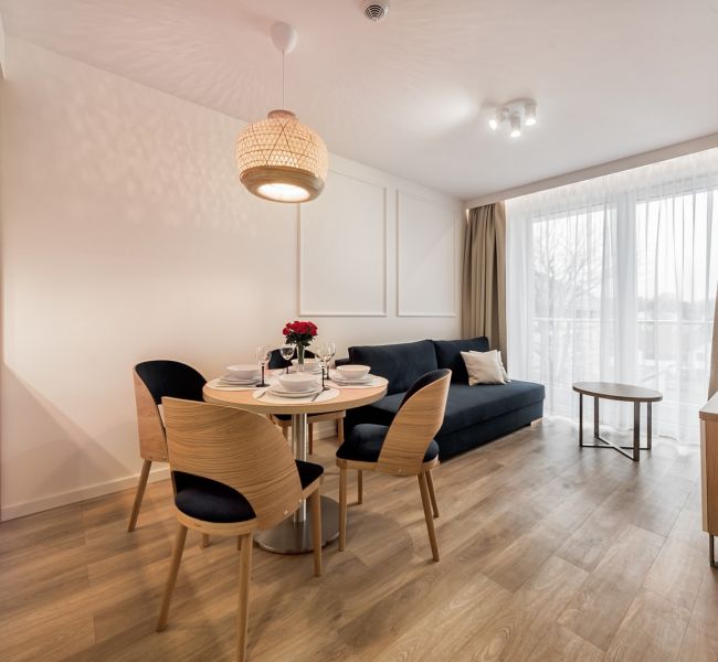 Apartament Deluxe z balkonem