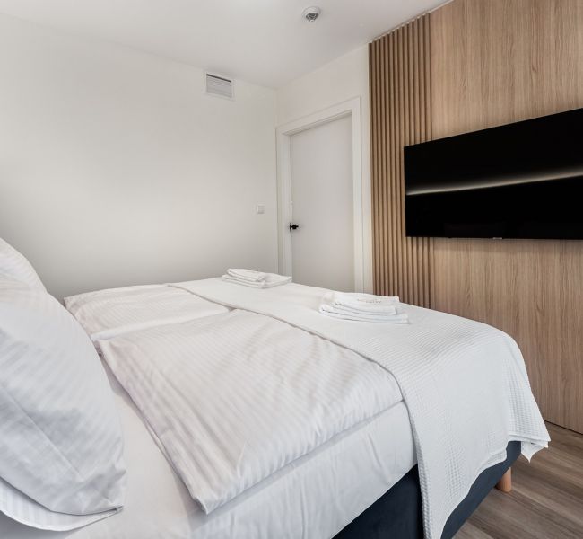 Apartament Deluxe z balkonem