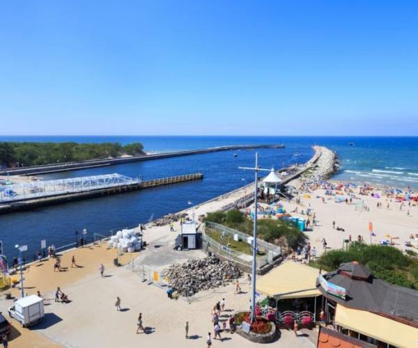 Ustka Port, Marina, Nabrzeże