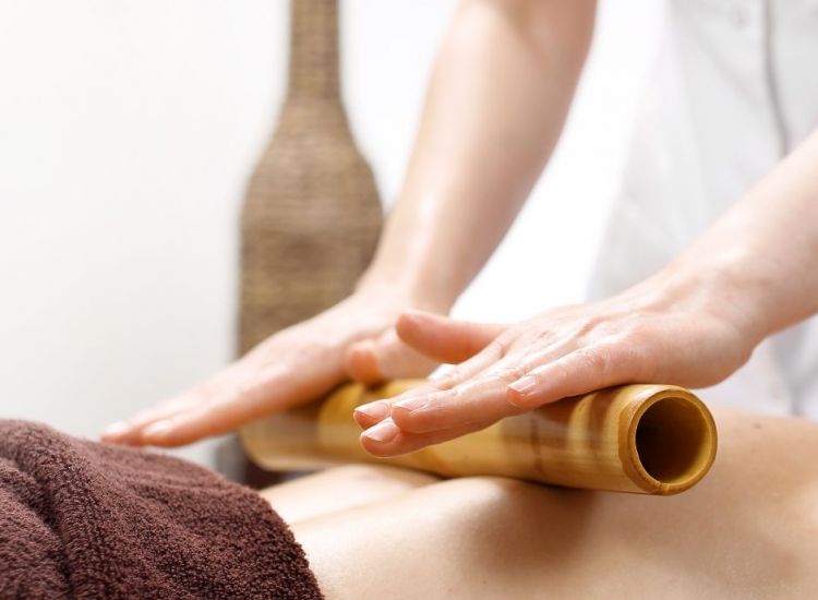 MASAŻ BAMBUSAMI I MIOTŁAMI BAMBOO CHO