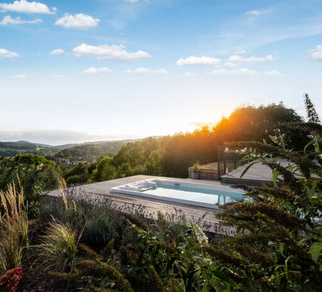 Zewnętrzna bieżnia pływacka