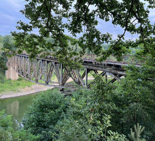 ZAPORA I MOST W PILCHOWICACH