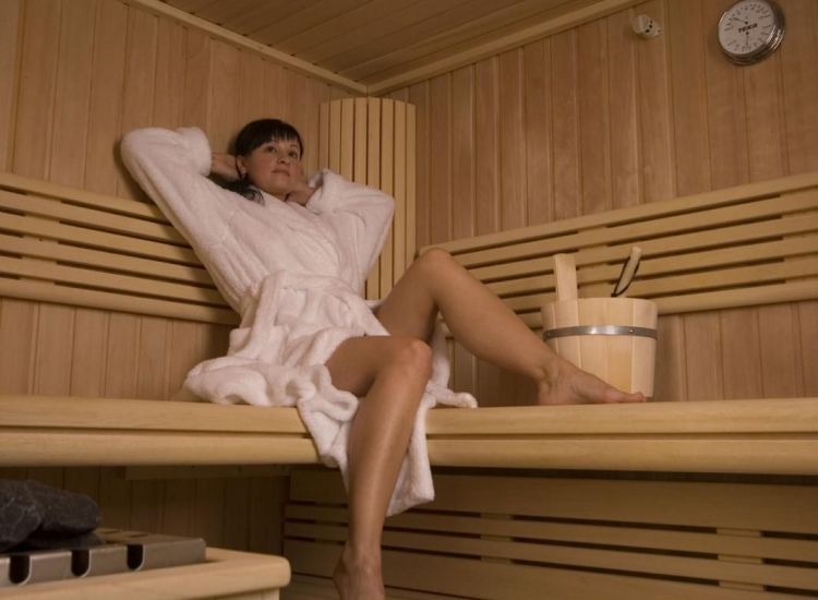 Finnische Trockensauna